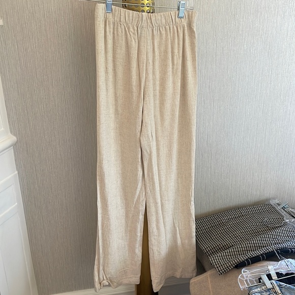 Cream Shein beach pants - Picture 1 of 1